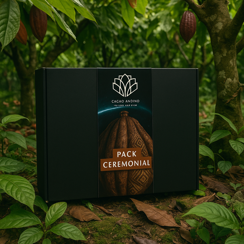 BOX Pack Ceremonial Cacao Andino