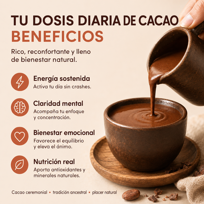 Cacao en Polvo 100% Sin Alcalinizar