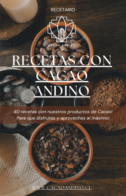 Ebook (Libro Digital <3) 40 Recetas con Cacao Andino