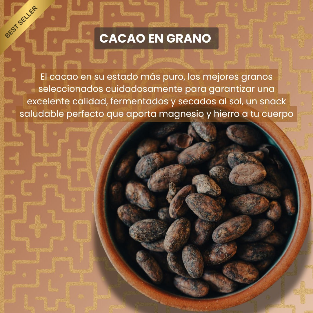 Cacao en Grano 100% Puro