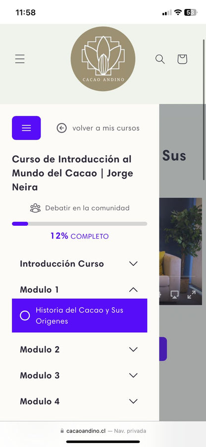 Curso de Introducción al Mundo del Cacao | Jorge Neira